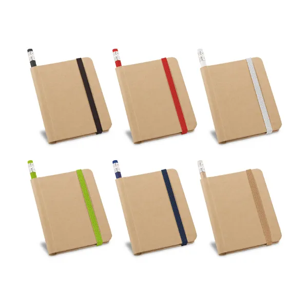  Bloco Personalizado tipo Moleskine  8,2 x 10,5 cm